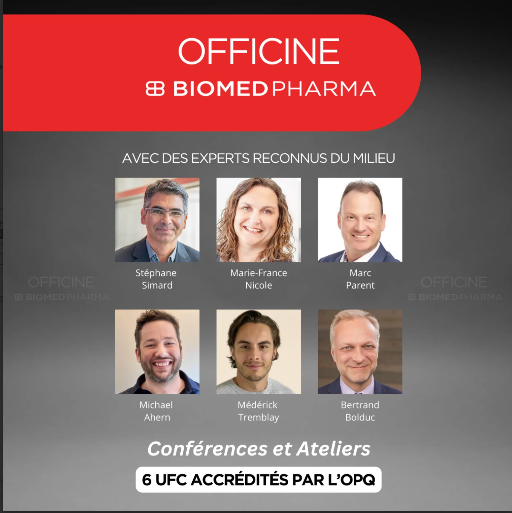 Image pour L'Officine Biomed Pharma - Conférencier